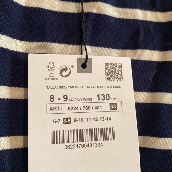 Zara striped shirt with label - Picture 5 of 5
